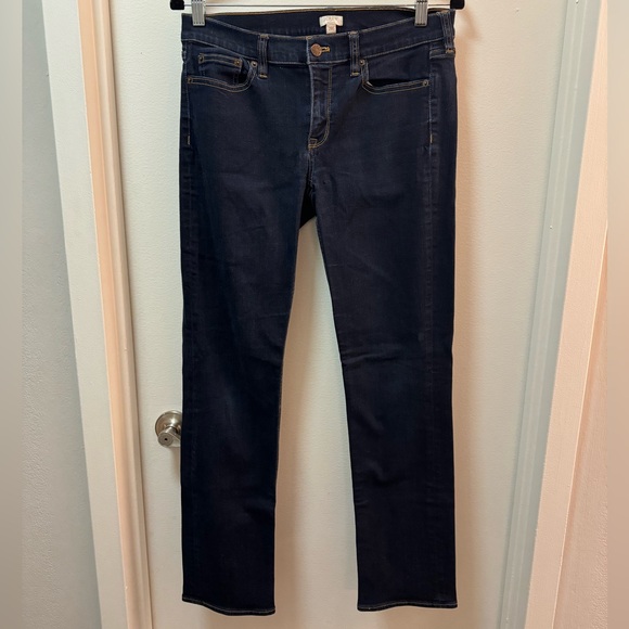 J. Crew Denim - J. Crew Straight Leg Dark Wash Stretch